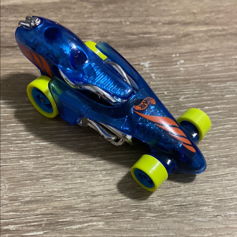 Vintage 1995 Hot Wheels Top Speed Cryo Pump Blue Orange Yellow Green RARE / VHTF